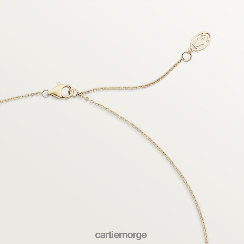 smykker Cartier trinity kjede 3 gull F4466N406