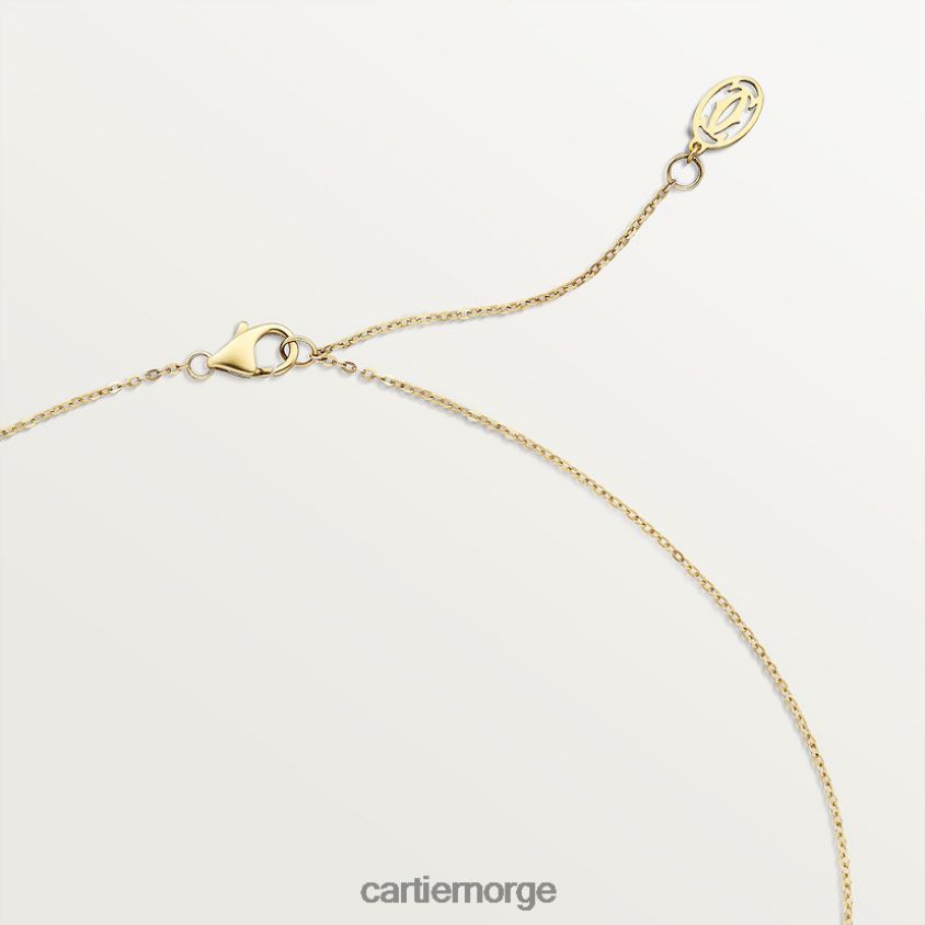 smykker Cartier trinity kjede 3 gull F4466N407