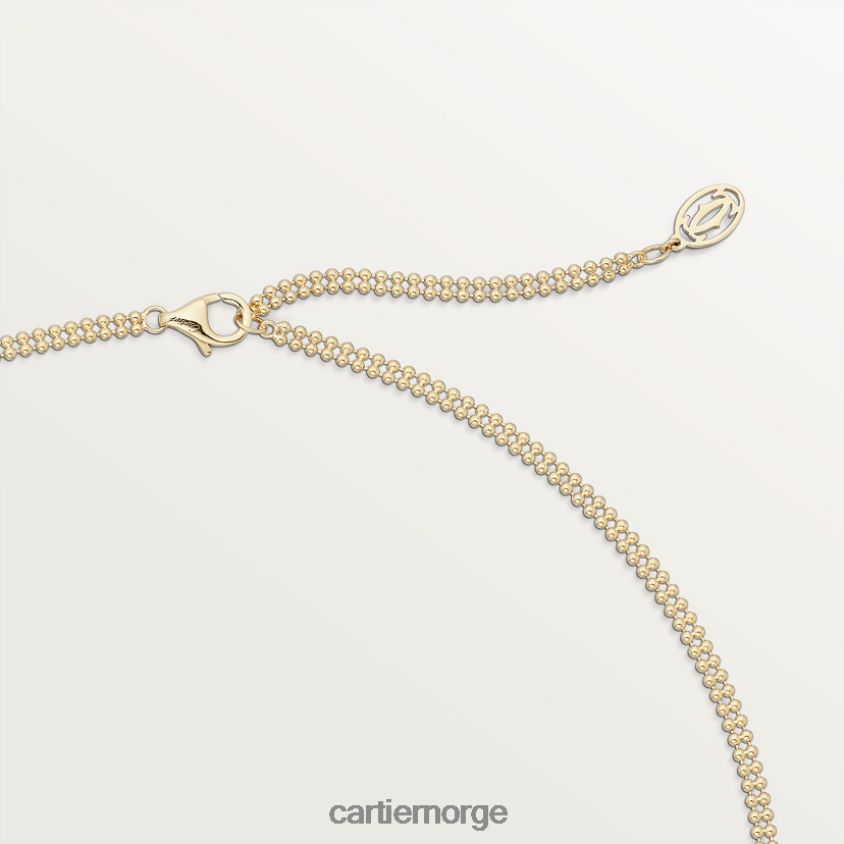 smykker Cartier trinity kjede 3 gull F4466N408