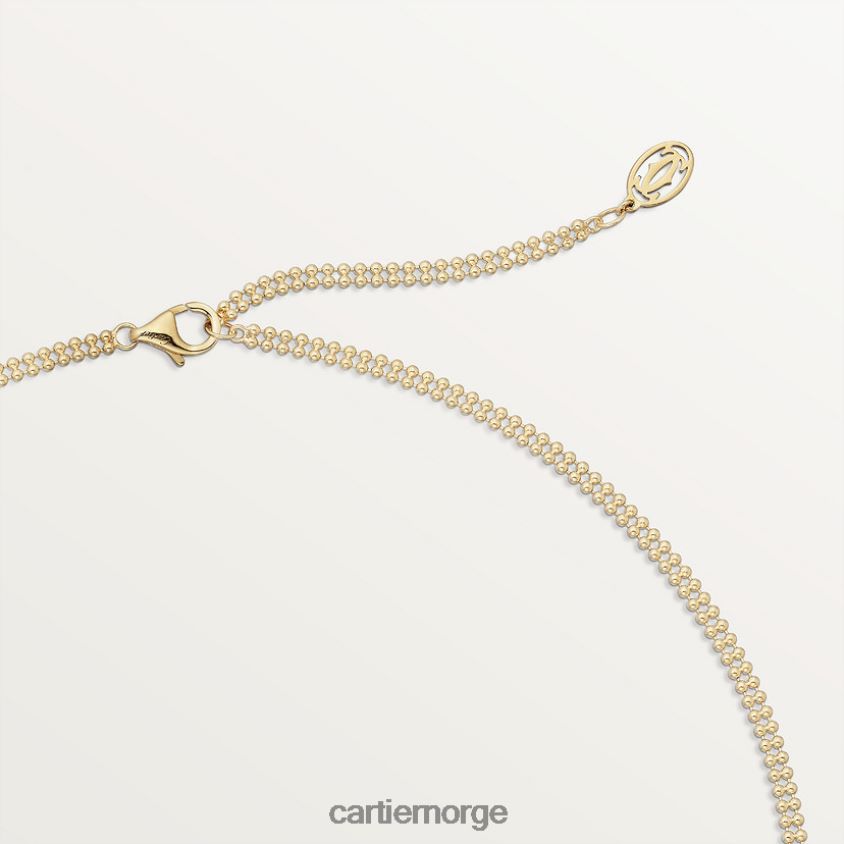 smykker Cartier trinity kjede 3 gull F4466N410