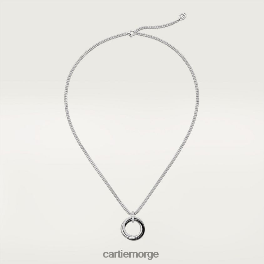 smykker Cartier trinity kjede hvitt gull F4466N409