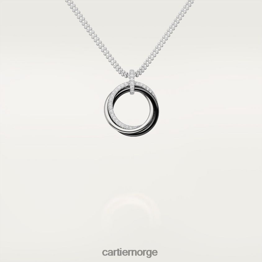 smykker Cartier trinity kjede hvitt gull F4466N409