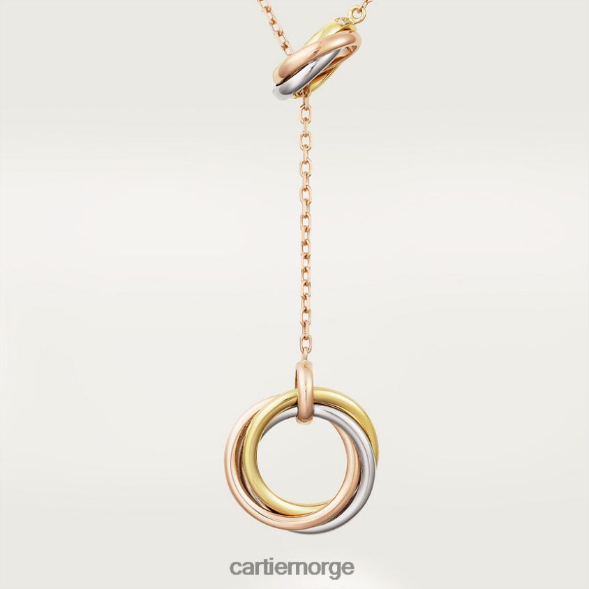 smykker Cartier trinity kjede stilig F4466N403