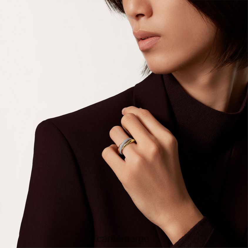 smykker Cartier klassisk treenighetsring 3 gull F4466N60