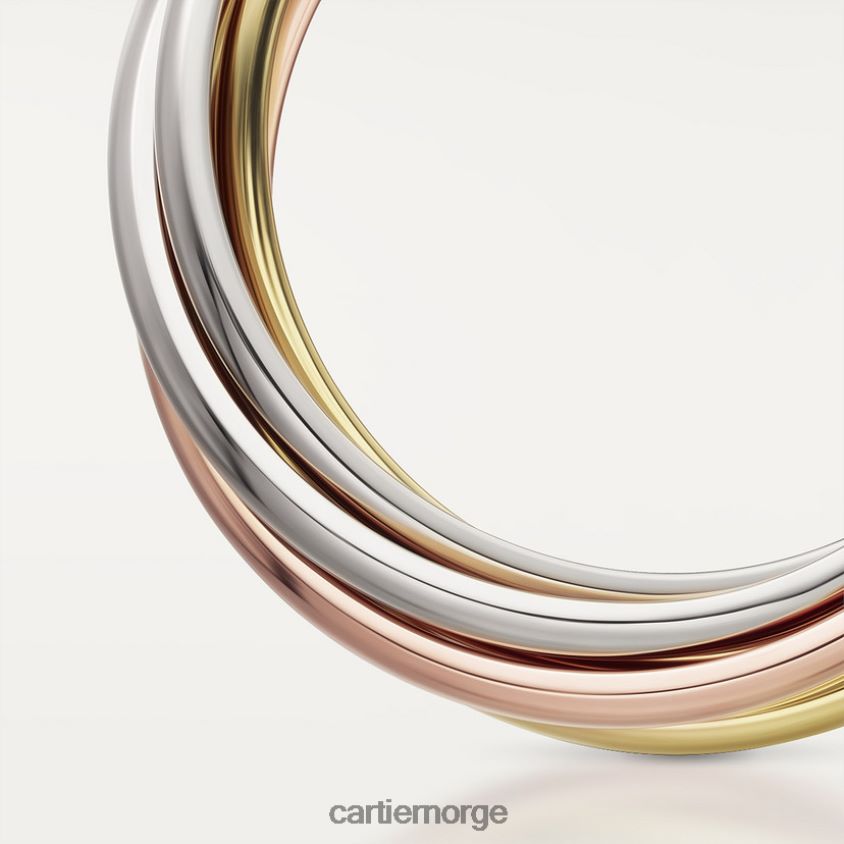 smykker Cartier treenighetsring 3 gull F4466N54