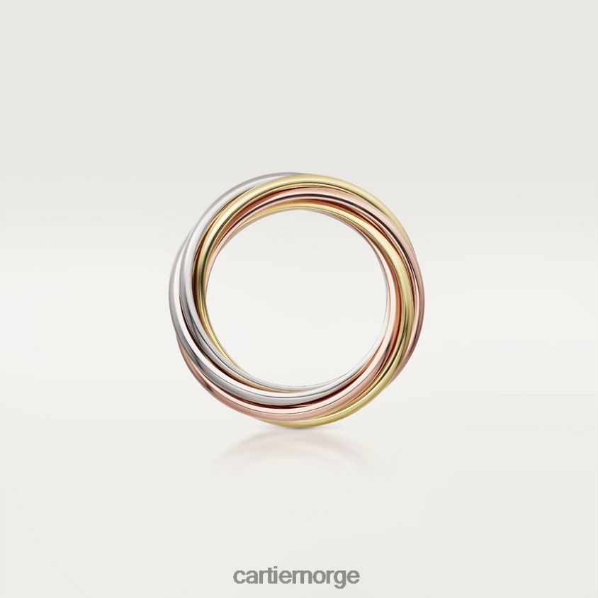 smykker Cartier treenighetsring 3 gull F4466N54