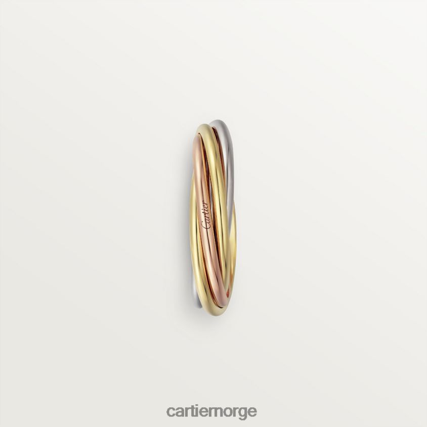 smykker Cartier treenighetsring 3 gull F4466N54