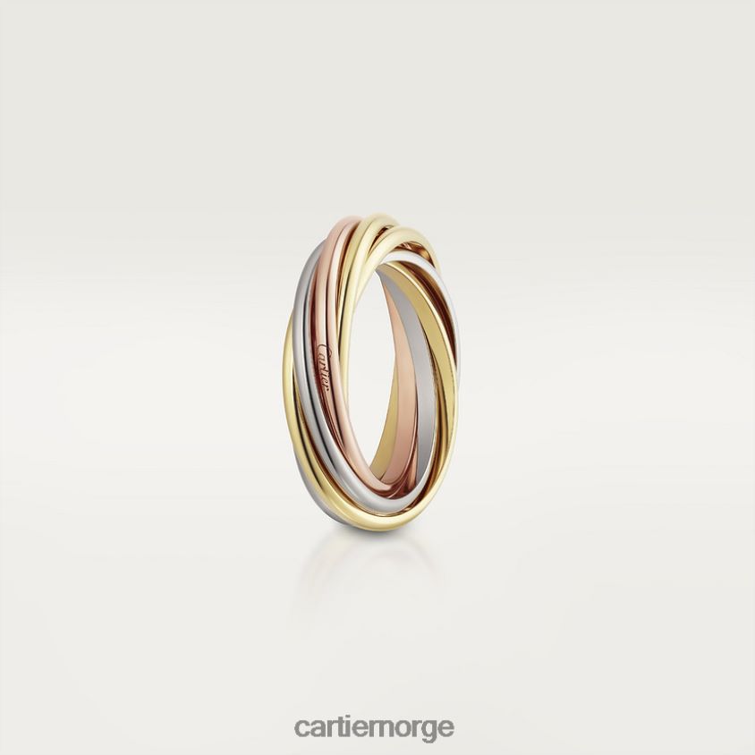 smykker Cartier treenighetsring 3 gull F4466N54