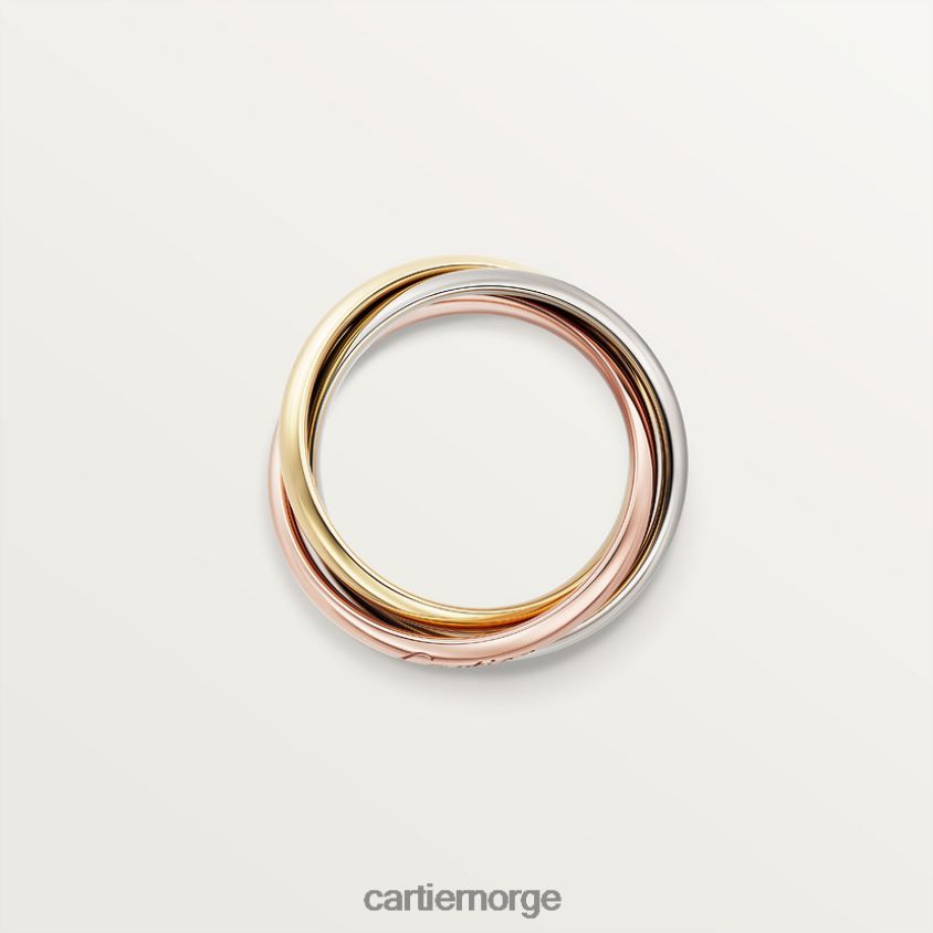 smykker Cartier treenighetsring 3 gull F4466N55