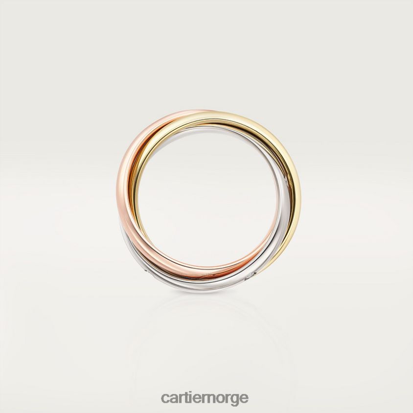 smykker Cartier treenighetsring 3 gull F4466N56