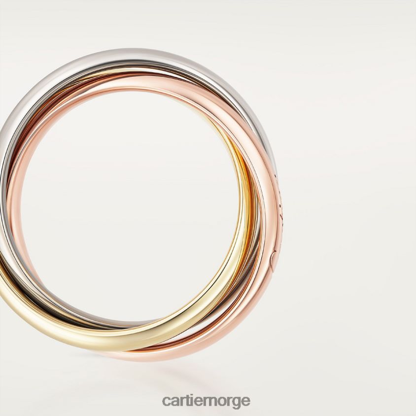 smykker Cartier treenighetsring 3 gull F4466N57