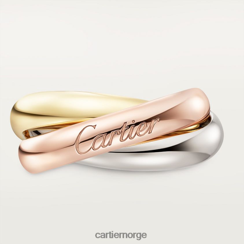 smykker Cartier treenighetsring 3 gull F4466N57