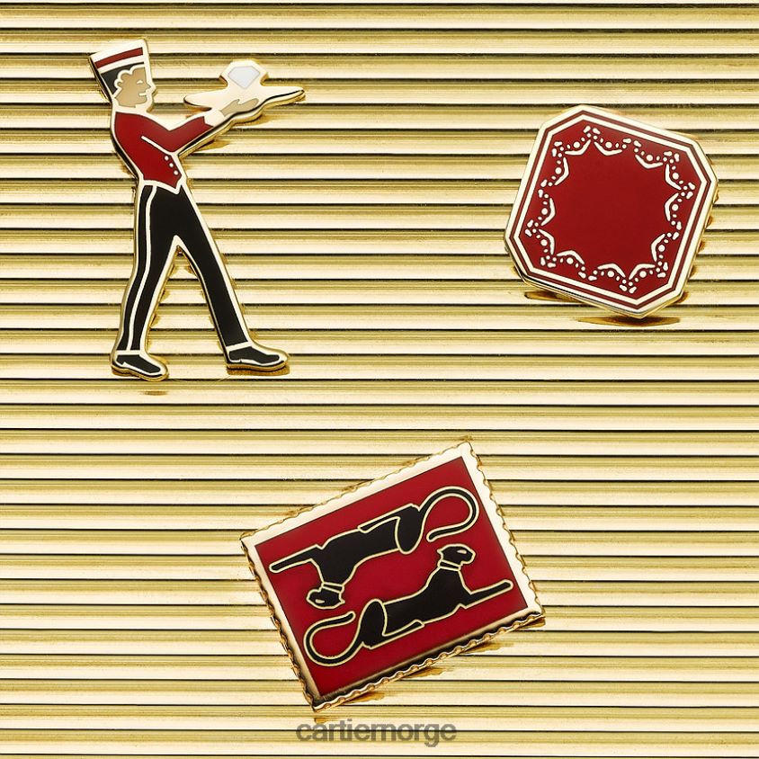 tilbehør Cartier diabolo kompakt speil stilig F4466N1481