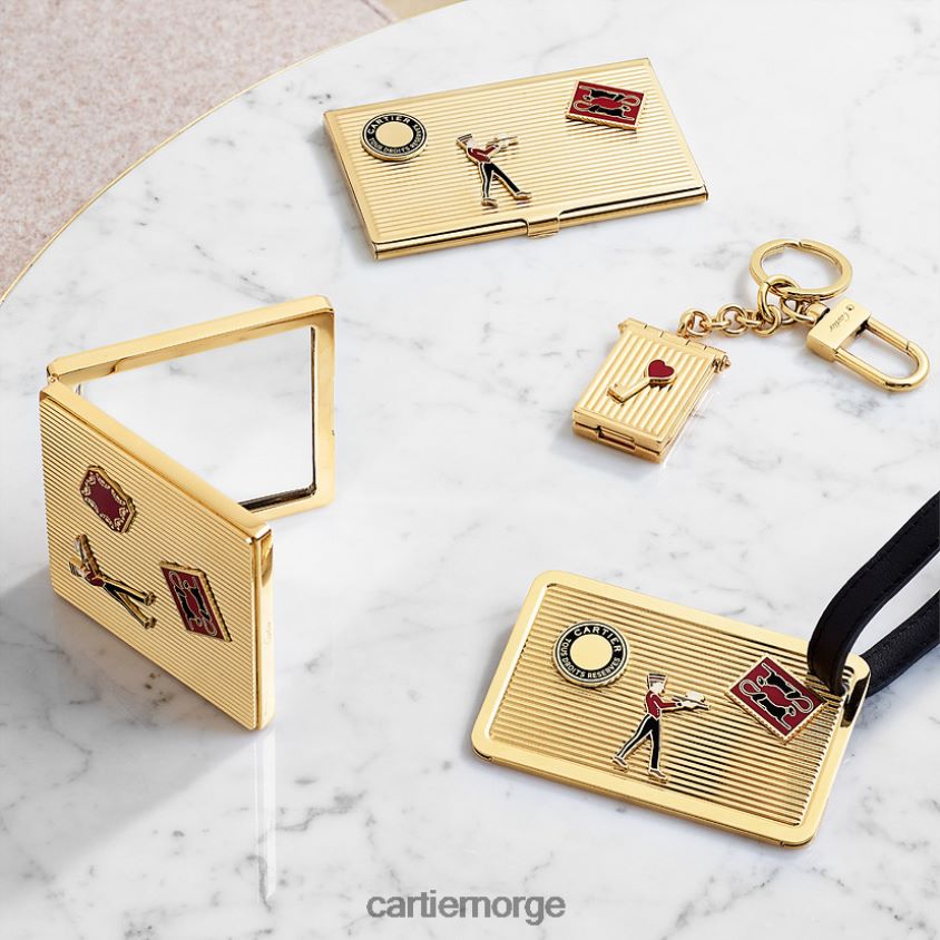 tilbehør Cartier diabolo kompakt speil stilig F4466N1481