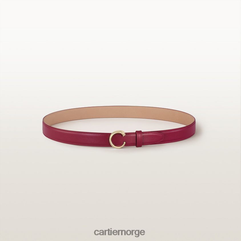 tilbehør Cartier panterbelte stilig F4466N1275