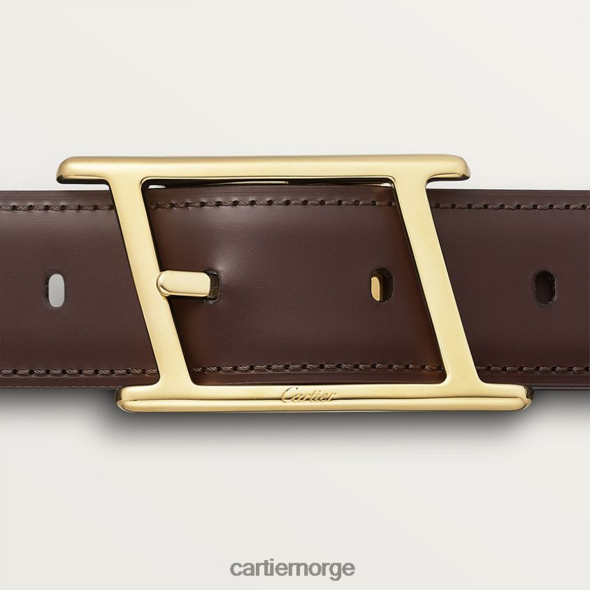 tilbehør Cartier tank asymetrisk belte stilig F4466N1364