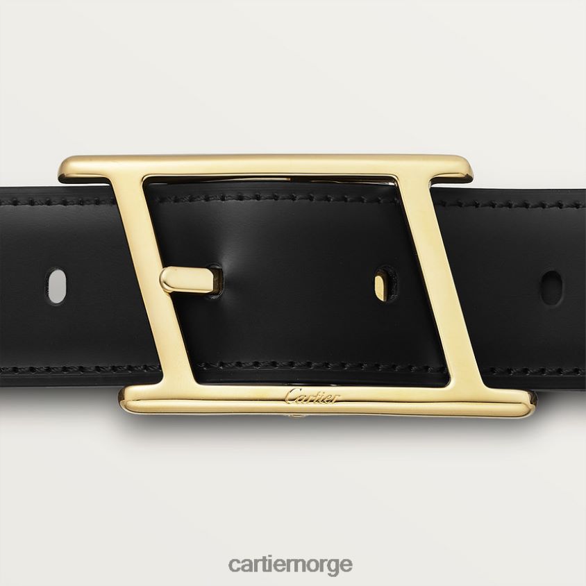 tilbehør Cartier tank asymetrisk belte stilig F4466N1364