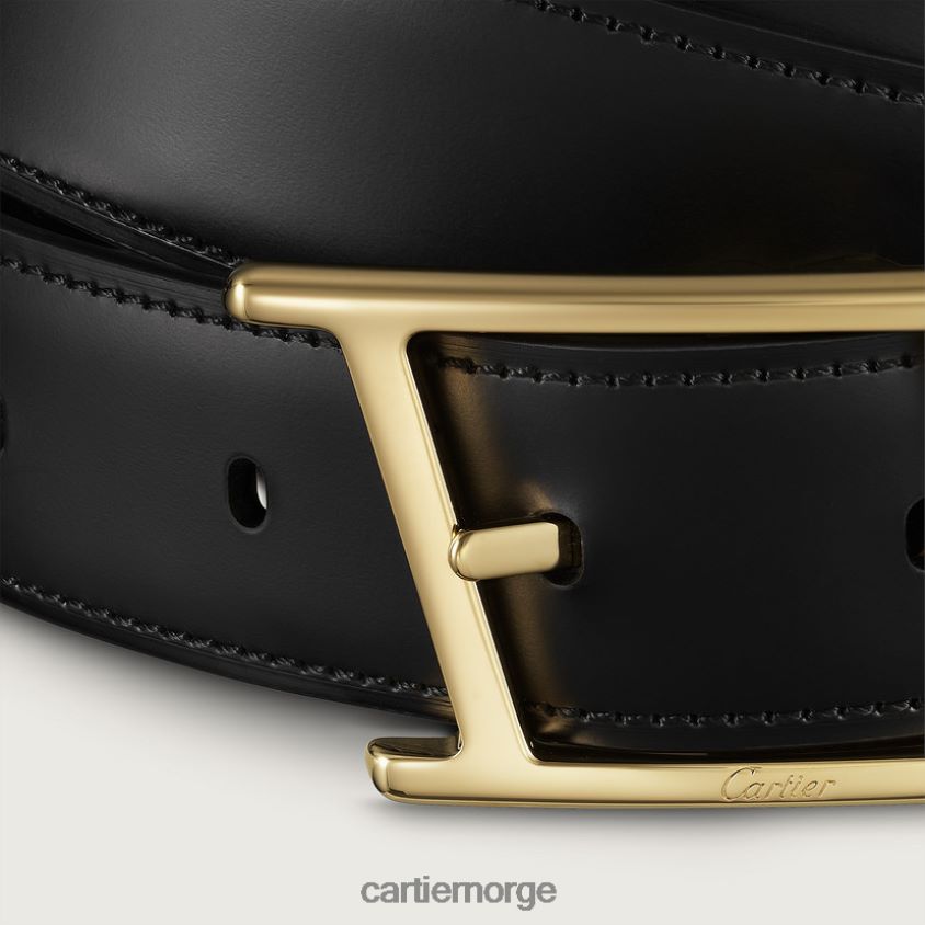 tilbehør Cartier tank asymetrisk belte stilig F4466N1364