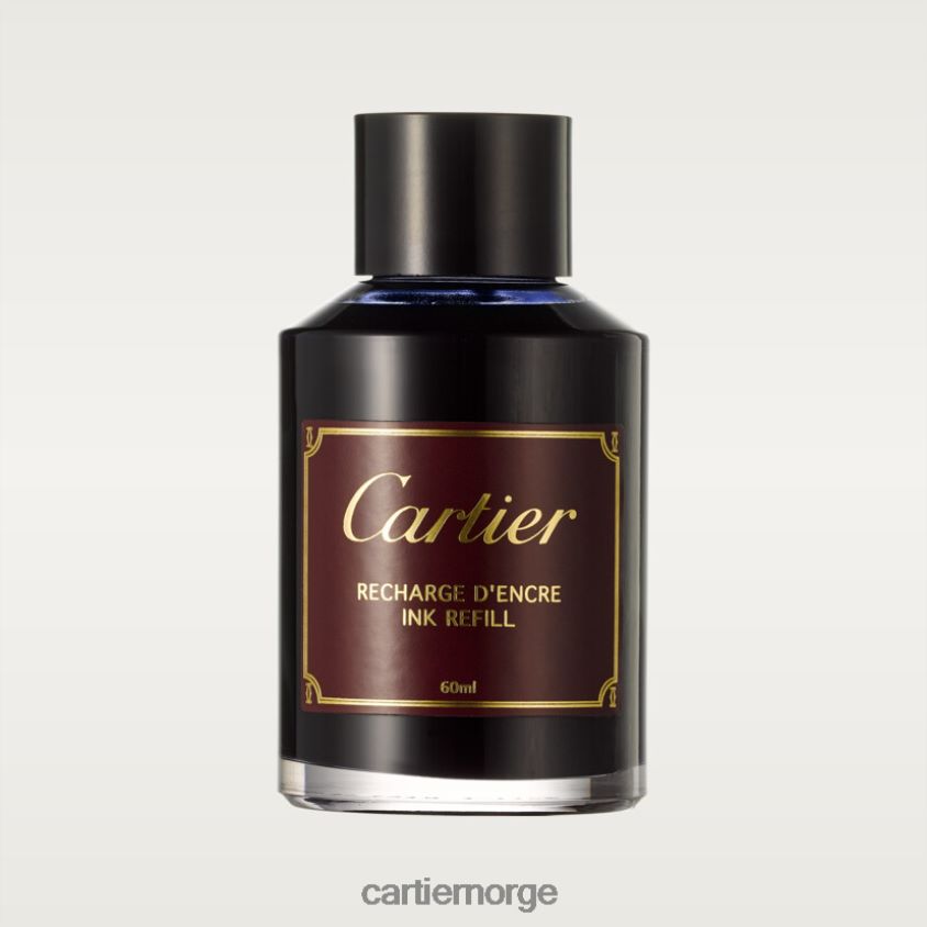 tilbehør Cartier flaske med blått blekk stilig F4466N1763