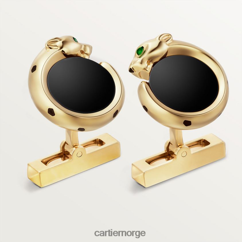 tilbehør Cartier panter mansjettknapper stilig F4466N1471