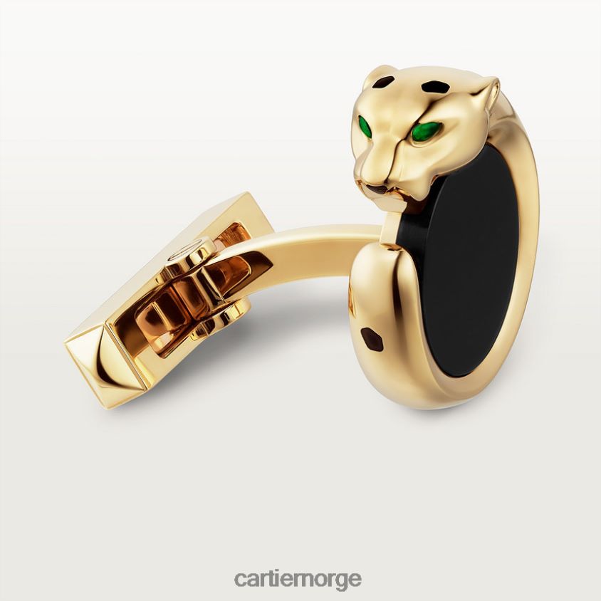 tilbehør Cartier panter mansjettknapper stilig F4466N1471