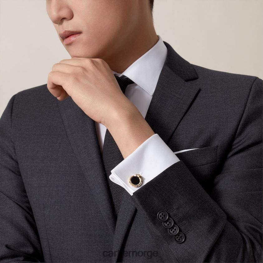 tilbehør Cartier panter mansjettknapper stilig F4466N1471