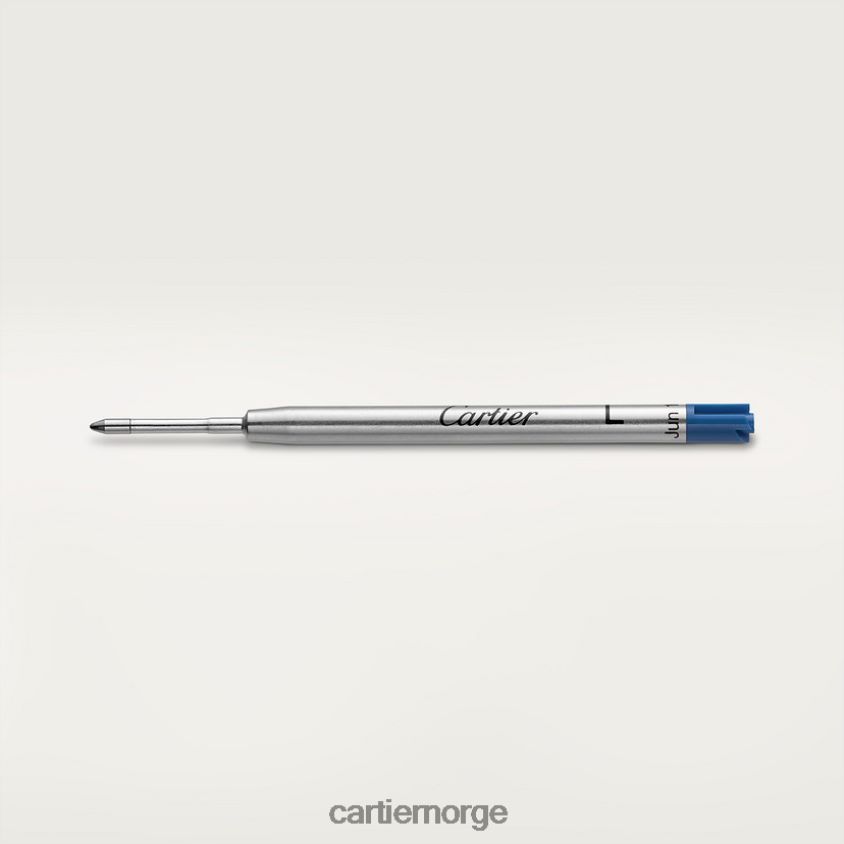 tilbehør Cartier kulepennrefill (b), blått blekk stilig F4466N1755
