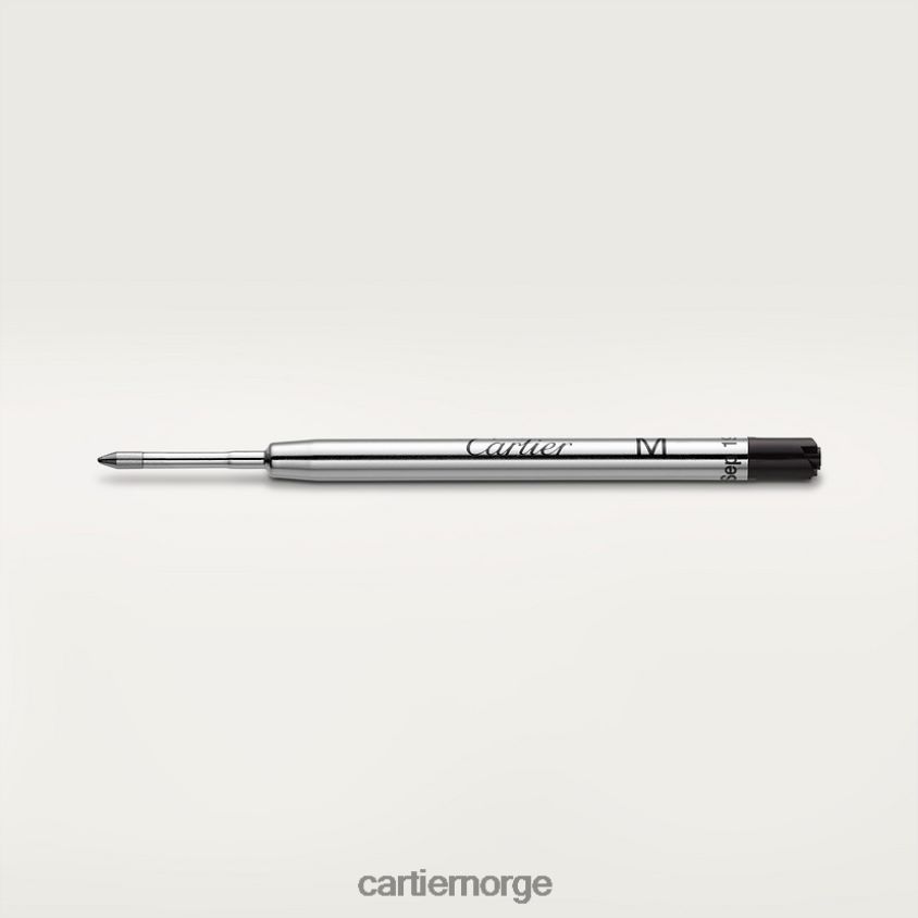 tilbehør Cartier kulepennrefill (m), svart blekk stilig F4466N1758