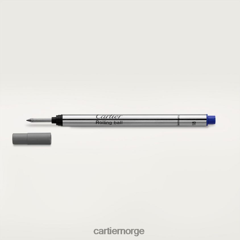 tilbehør Cartier rullepenn refill, blått blekk stilig F4466N1756