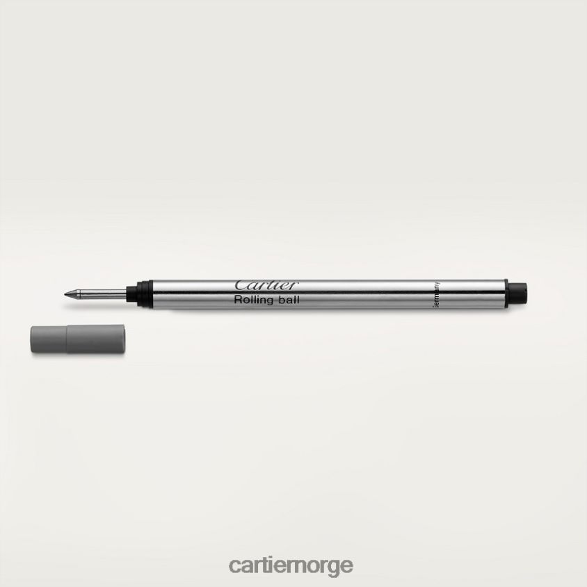 tilbehør Cartier rullepenn refill, svart blekk stilig F4466N1754