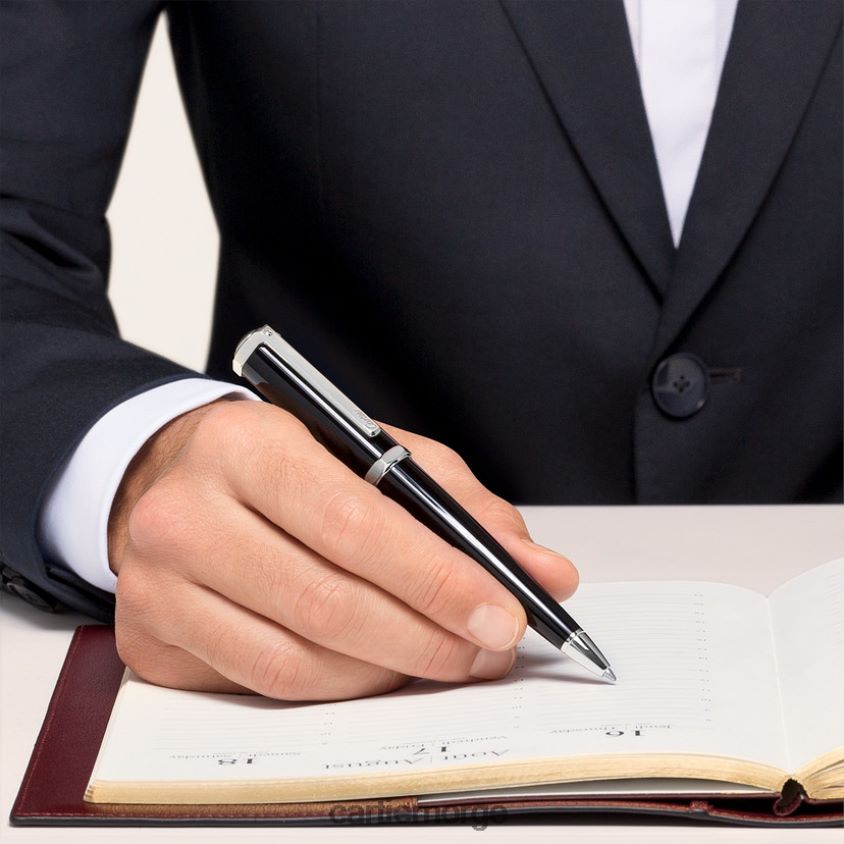 tilbehør Cartier santos-dumont kulepenn stilig F4466N1724