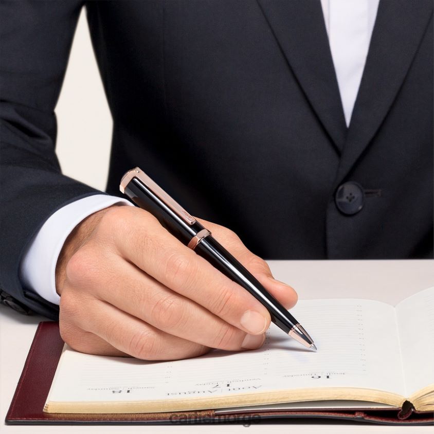 tilbehør Cartier santos-dumont kulepenn stilig F4466N1733