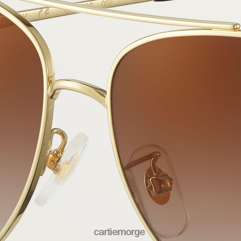tilbehør Cartier Panthere solbriller stilig F4466N1521