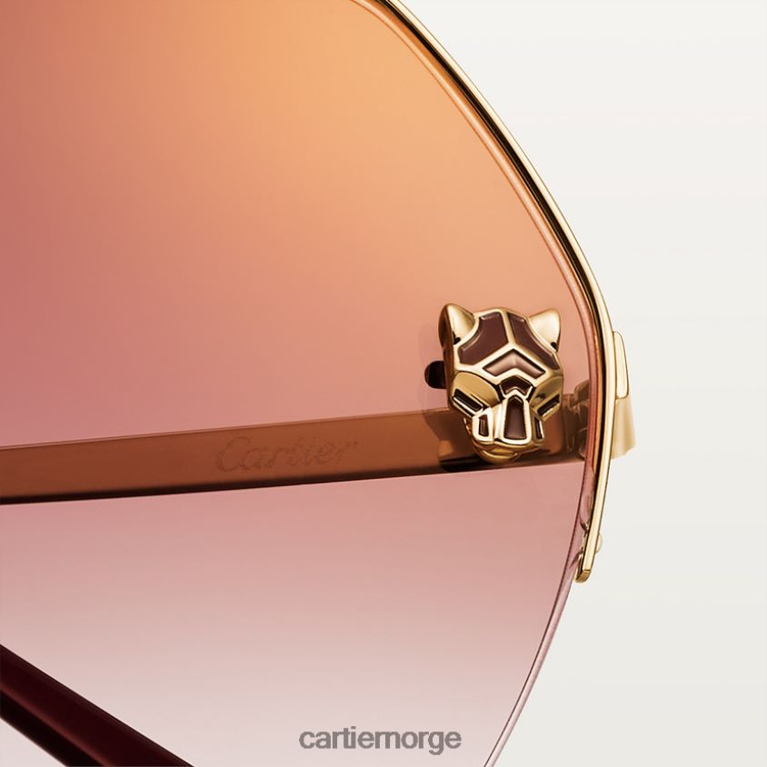 tilbehør Cartier Panthere solbriller stilig F4466N1532