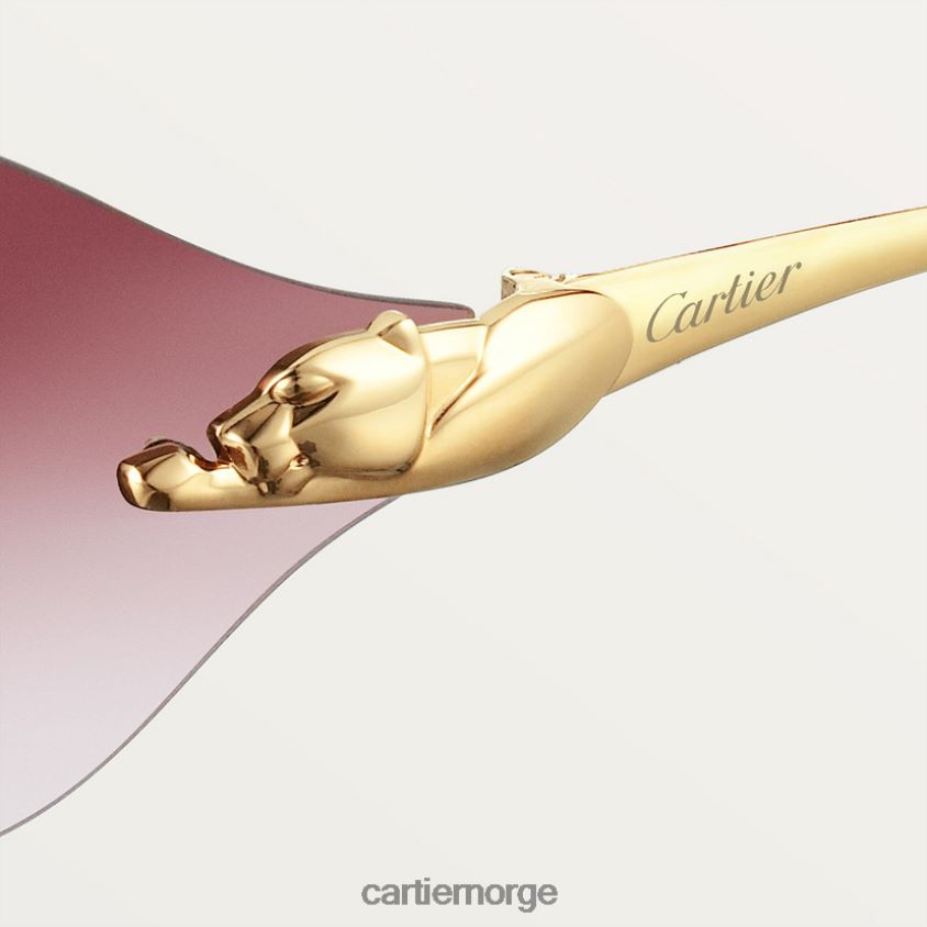 tilbehør Cartier Panthere solbriller stilig F4466N1534