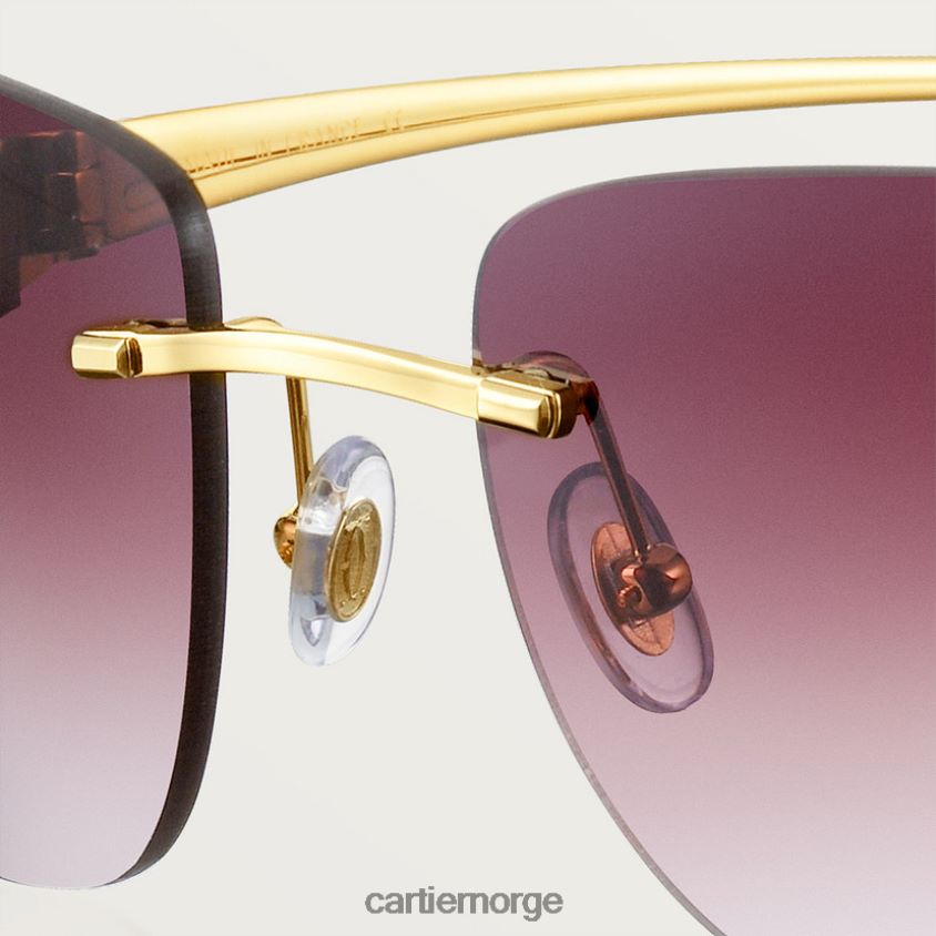 tilbehør Cartier Panthere solbriller stilig F4466N1534