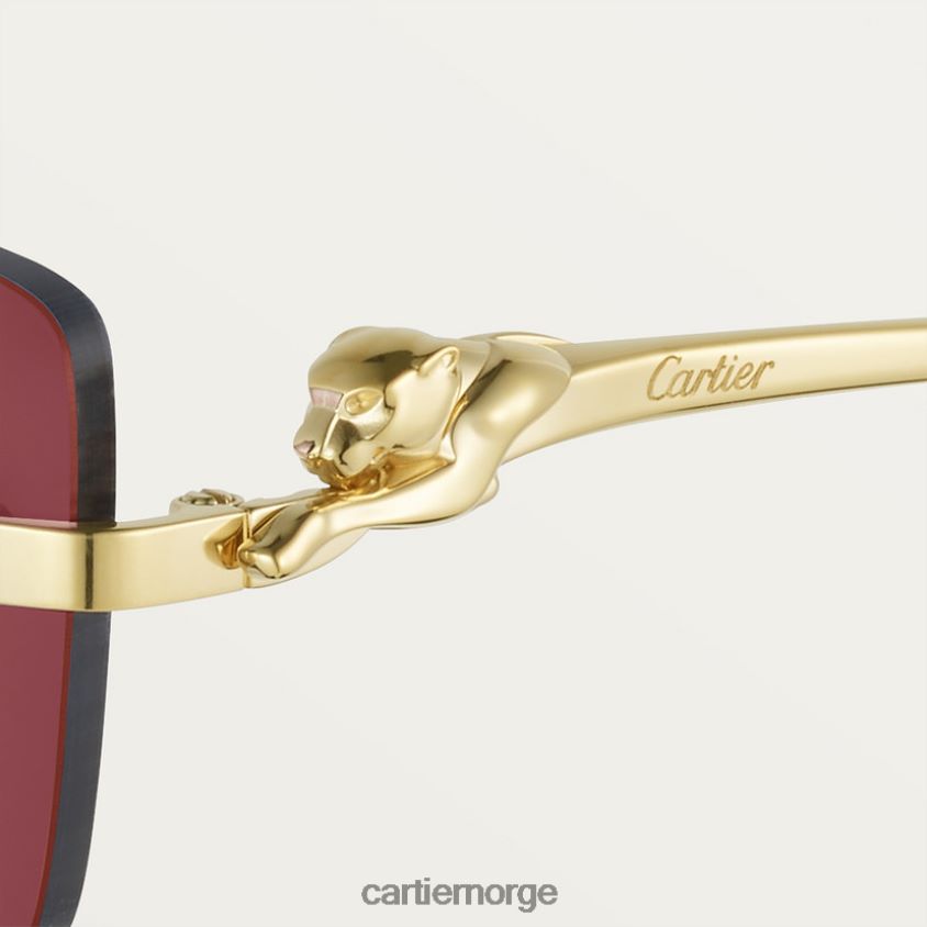 tilbehør Cartier Panthere solbriller stilig F4466N1539
