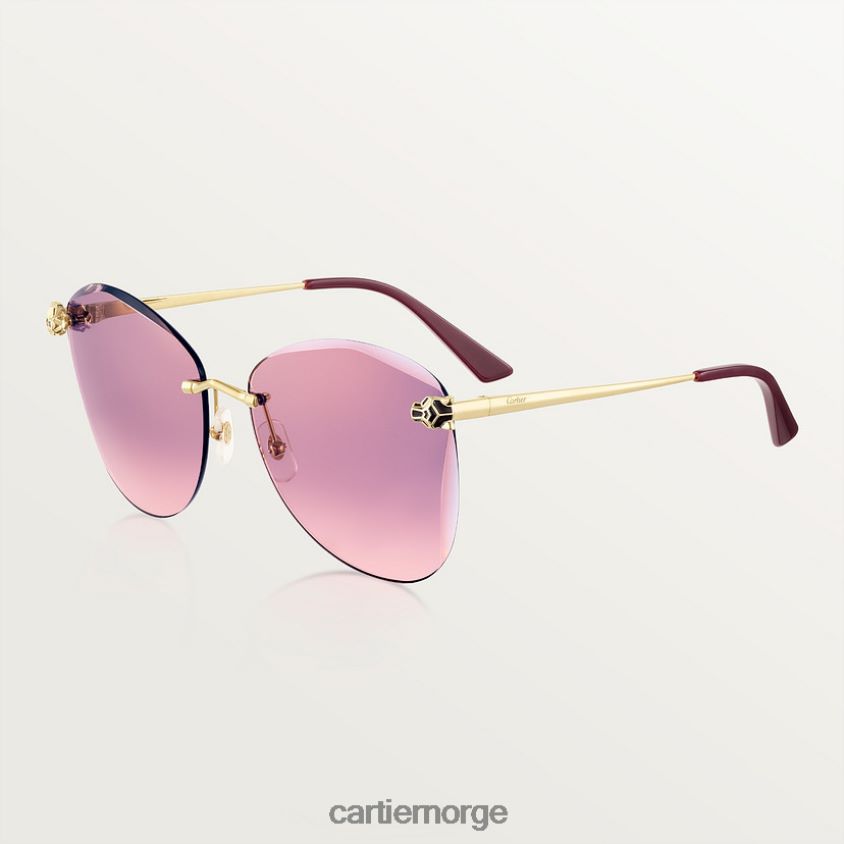 tilbehør Cartier Panthere solbriller stilig F4466N1542