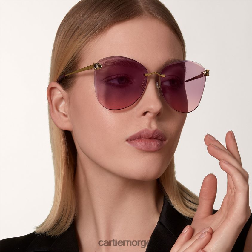 tilbehør Cartier Panthere solbriller stilig F4466N1542
