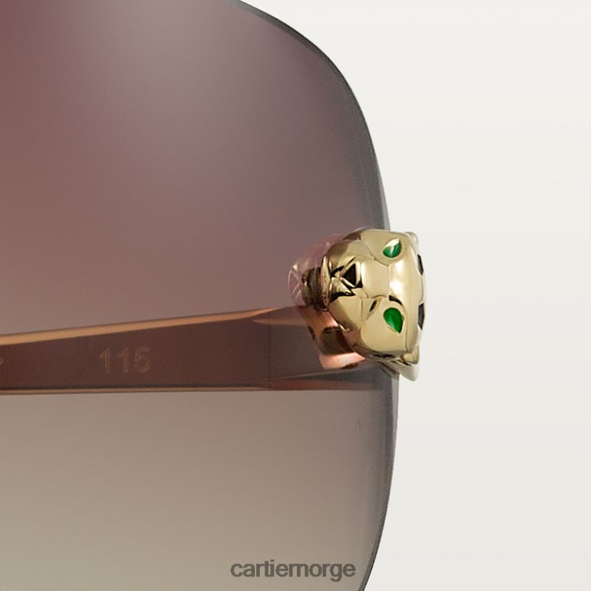 tilbehør Cartier Panthere solbriller stilig F4466N1543