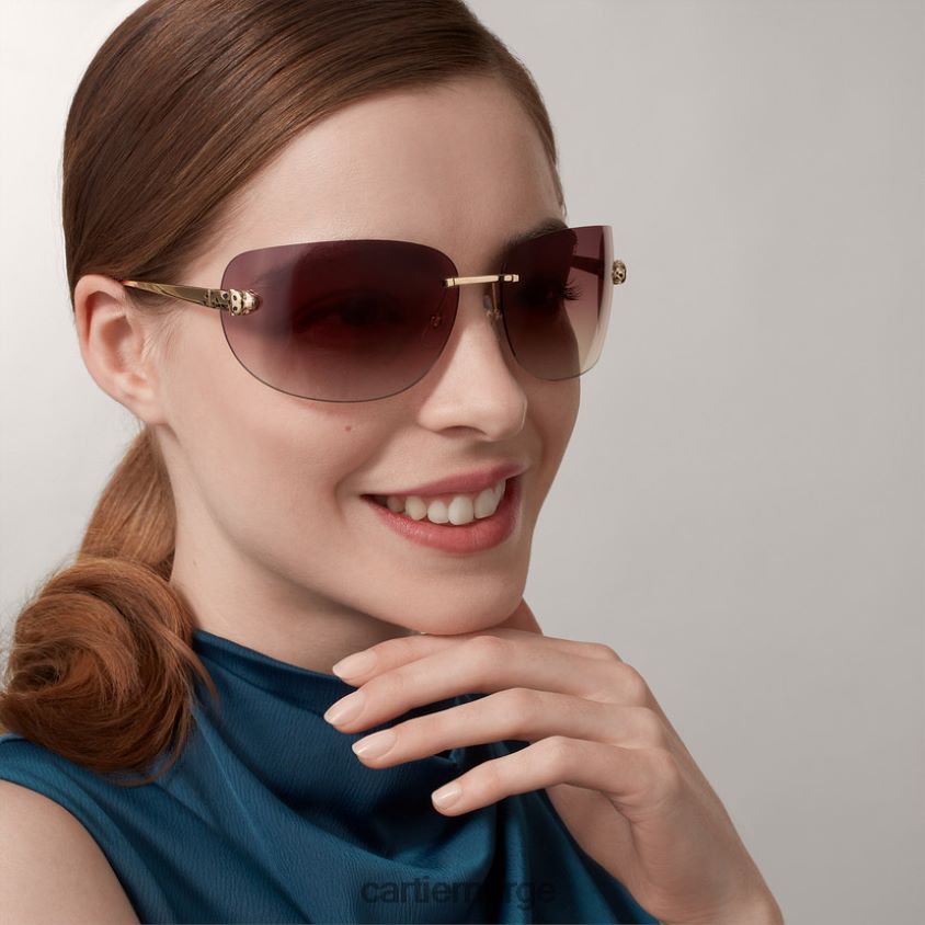 tilbehør Cartier Panthere solbriller stilig F4466N1543