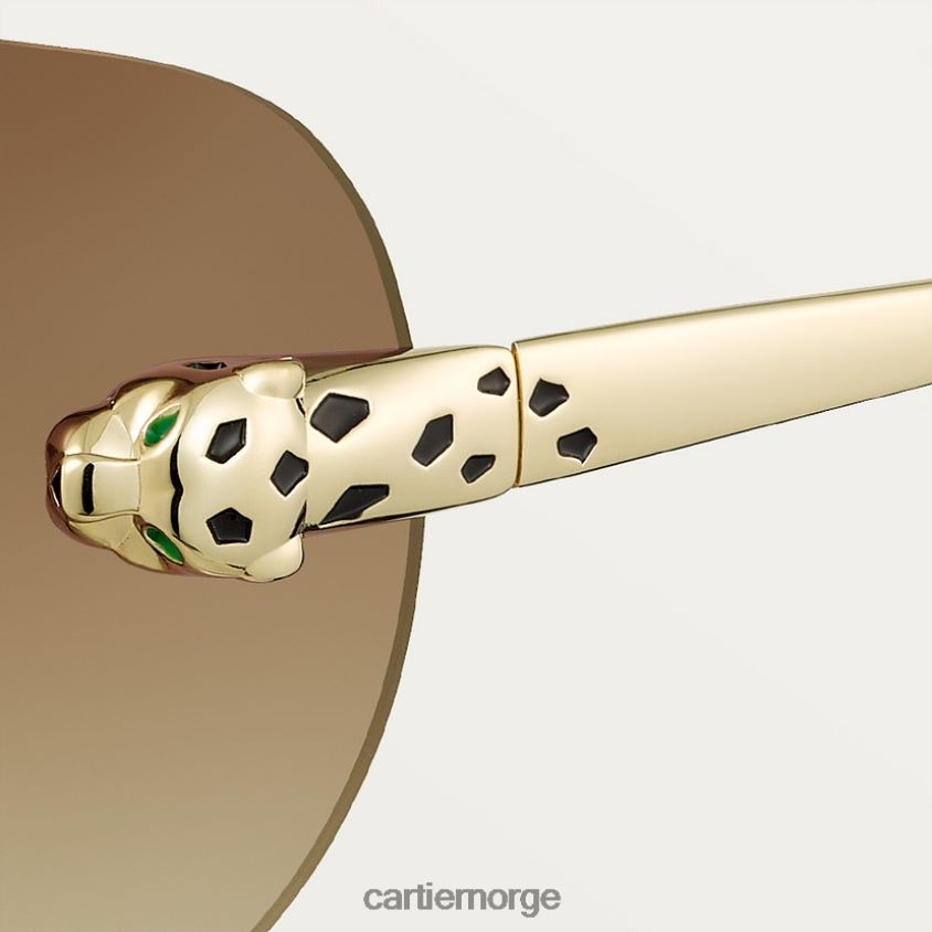 tilbehør Cartier Panthere solbriller stilig F4466N1544
