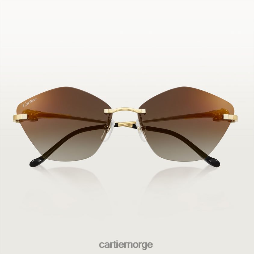 tilbehør Cartier Panthere solbriller stilig F4466N1548