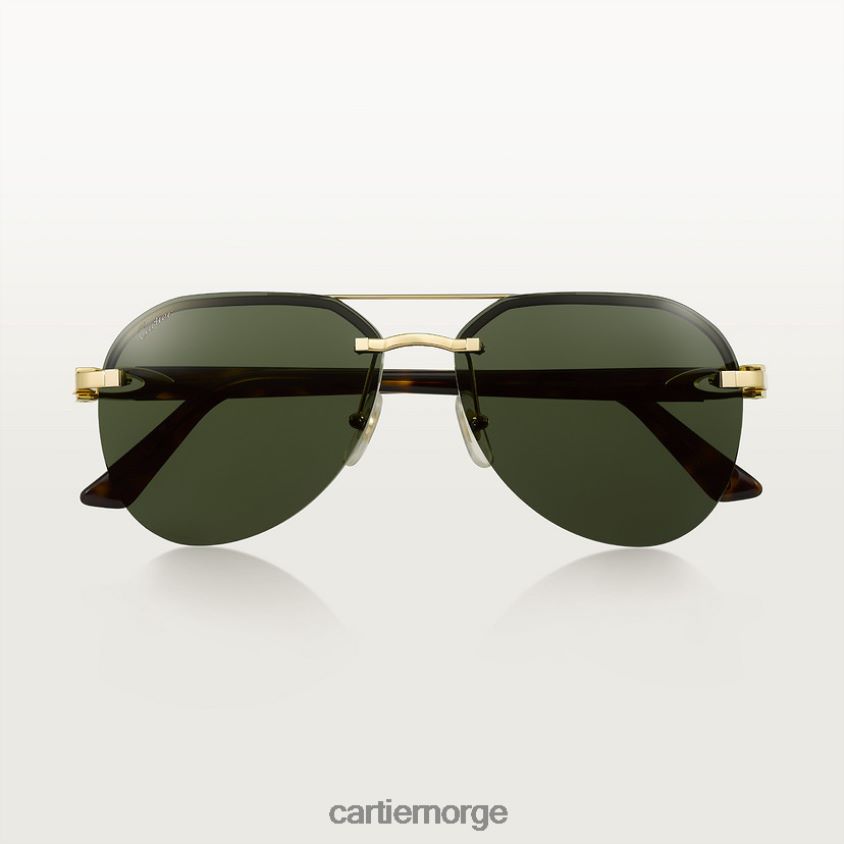 tilbehør Cartier c dekor solbriller stilig F4466N1589