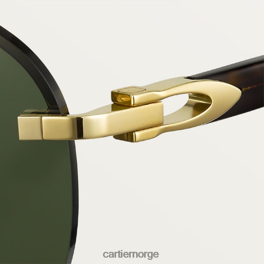 tilbehør Cartier c dekor solbriller stilig F4466N1589