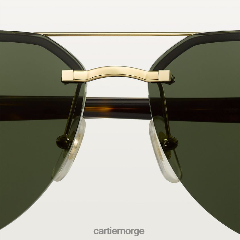 tilbehør Cartier c dekor solbriller stilig F4466N1589