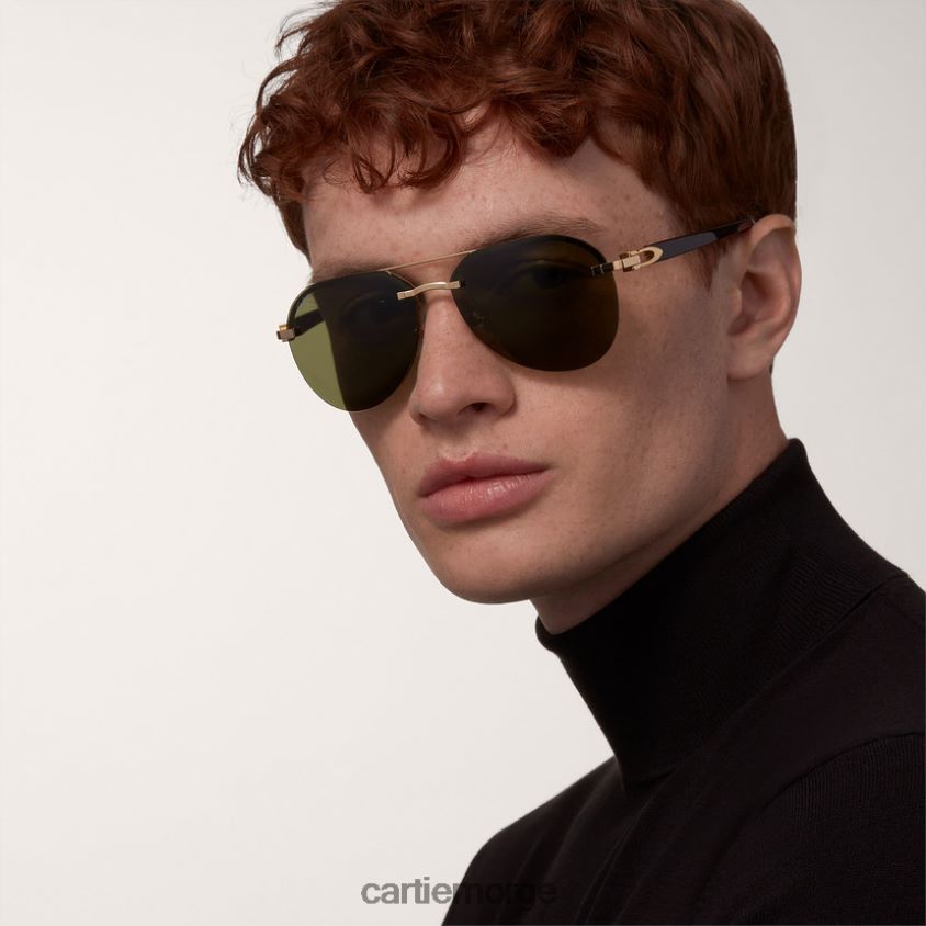 tilbehør Cartier c dekor solbriller stilig F4466N1589