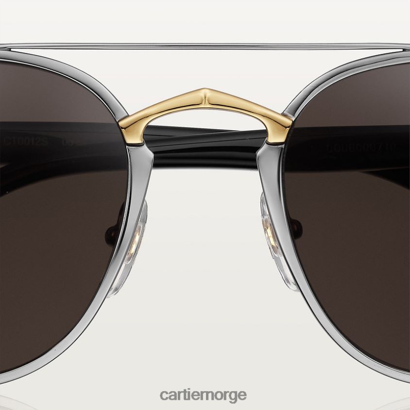 tilbehør Cartier c solbriller stilig F4466N1576