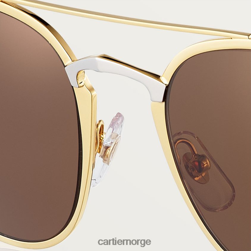 tilbehør Cartier c solbriller stilig F4466N1583