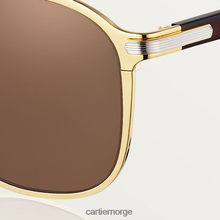 tilbehør Cartier c solbriller stilig F4466N1583